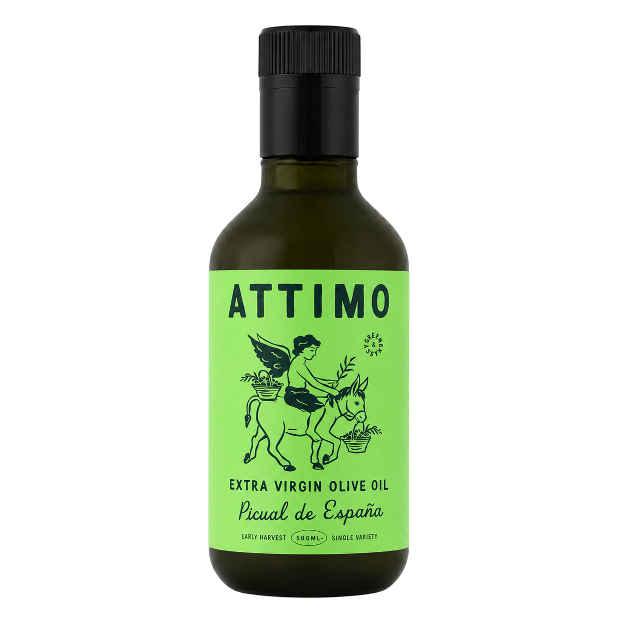 Picual high-polyphenol olive oil bottle